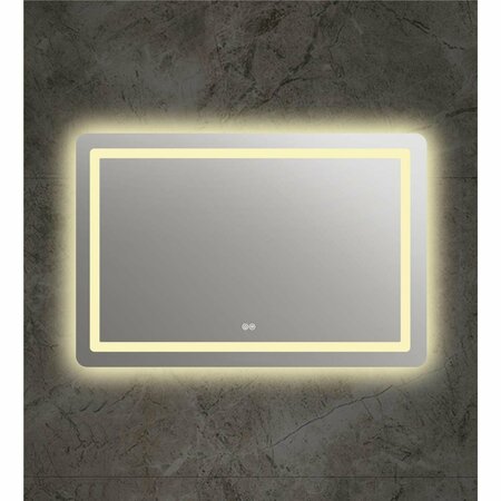 TAPIS RUGS Speculo Back Lit LED Mirror 4000K Warm White - 36 in. TA2826875